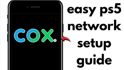 NIEUW! VERBIND MET COX WIFI OP PS5 (WERKT IN 2025)