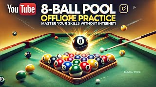 Playing a 8 ball pool practice offline#grafinggaming screenshot 4