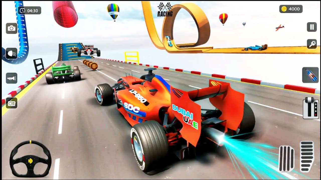 formula car racing stunt simulator formula car stunt