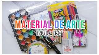 HAUL MATERIAL DE ARTE  ARTLINE STIX, ECOLINE, MILDLINER Y MÁS...   DanielaGmr ♥