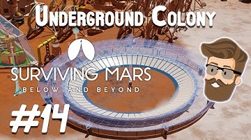 Storm Stoppage (Underground Colony Part 14) - Surviving Mars Below & Beyond Gameplay