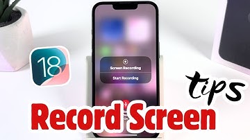 How to Add and Use Screen Recording on iPhone iOS 18 with and without External Sound