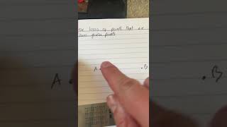 274 The locus of points thatβs are equidistant from two given points