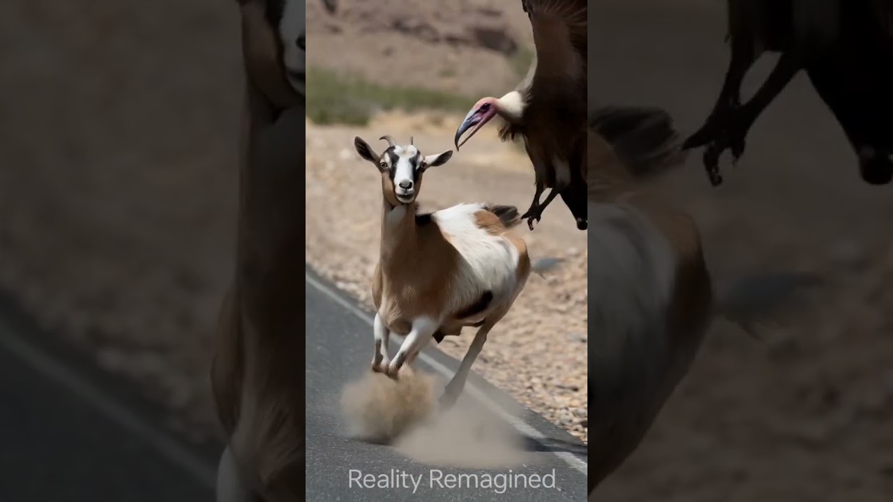 Vulture attack Goat 🐐 