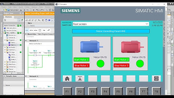 Siemens TIA portal tutorial | Siemens PLC Programming | Siemens PLC and HMI project #electrical