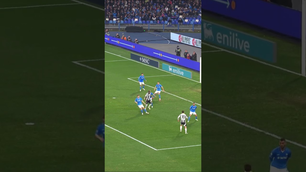 KOLO MUANI'S FIRST GOAL WITH JUVENTUS vs NAPOLI!