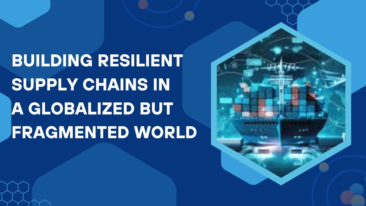 Building Resilient Supply Chains in a Globalized but Fragmented World ...