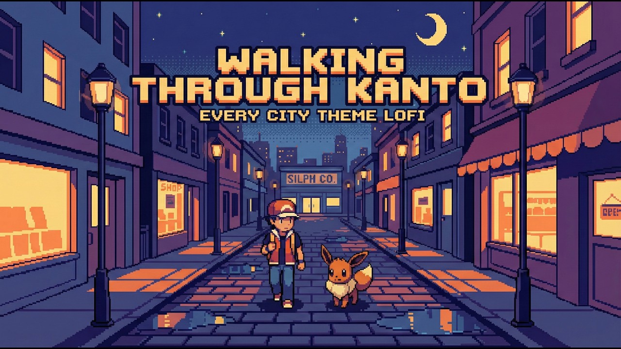 Obejrzyj Walking Through Kanto: Every City Theme 🏠 Pokémon Lofi w YouTube Obejrzyj Walking Through Kanto: Every City Theme 🏠 Pokémon Lofi w YouTube