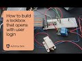 Building a lockbox that opens with device authorization