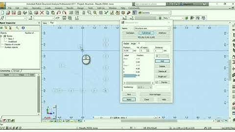 Cylindrical and Arbitrary Axes/Coordinates in Robot Structural Analysis from Autodesk (RSA)