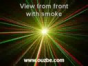 Ouzbe 140mw Red & Green Diffraction Laser