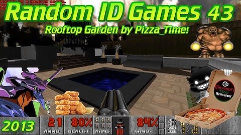 RANDOM ID GAMES 43: Rooftop Garden by Pizza_Time! + guest @BiodegradableYTP - wacky times