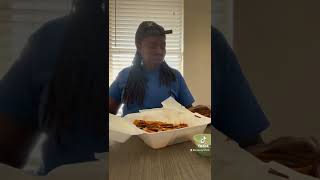 Trying Barria Tacos From Mexican Restaraunt -( Iguana Joes) Houston Tx