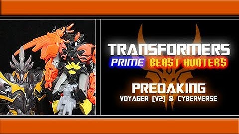 Transformers - "Prime: Beast Hunters" Predaking [Cyberverse & Voyager, v2] Review