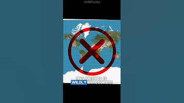 Is The World Map Wrong? 🤔 #facts #sciencefacts