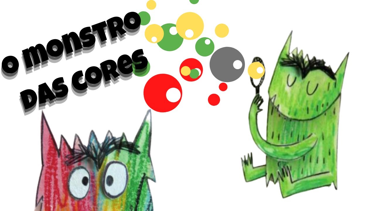 O monstro das cores, alegria, tristeza, raiva, medo e calma. - YouTube