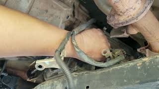 Toyota Tundra Transfer Case Removal and Install Part 1