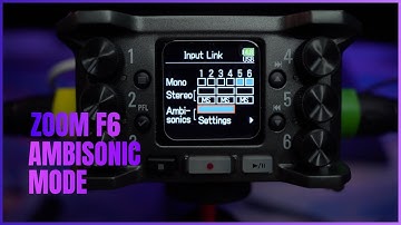 How to Setup Ambisonic Mode on The Zoom F6