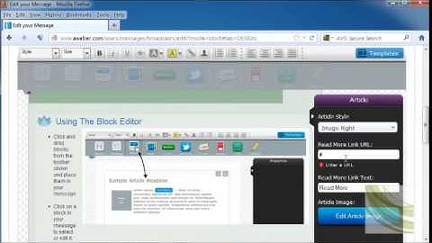 52 Aweber Tutorial - 11 How to Use Aweber Broadcasting