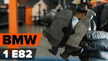 How to change rear brake pads on BMW 1 Series E82 [TUTORIAL AUTODOC]