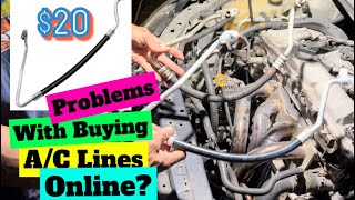Scion tC BUILD UNDER $5,000 | Part 6 | REPLACING A/C LINE