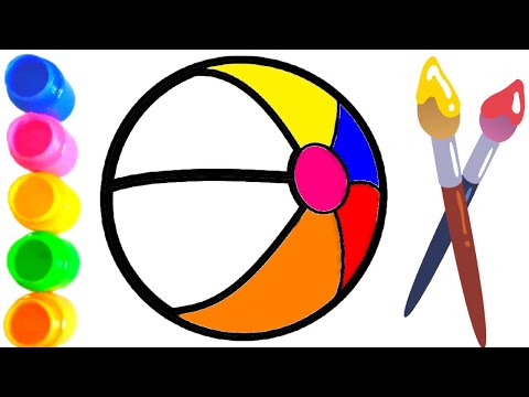 COMO DESENHAR E PINTAR UMA BOLA #34