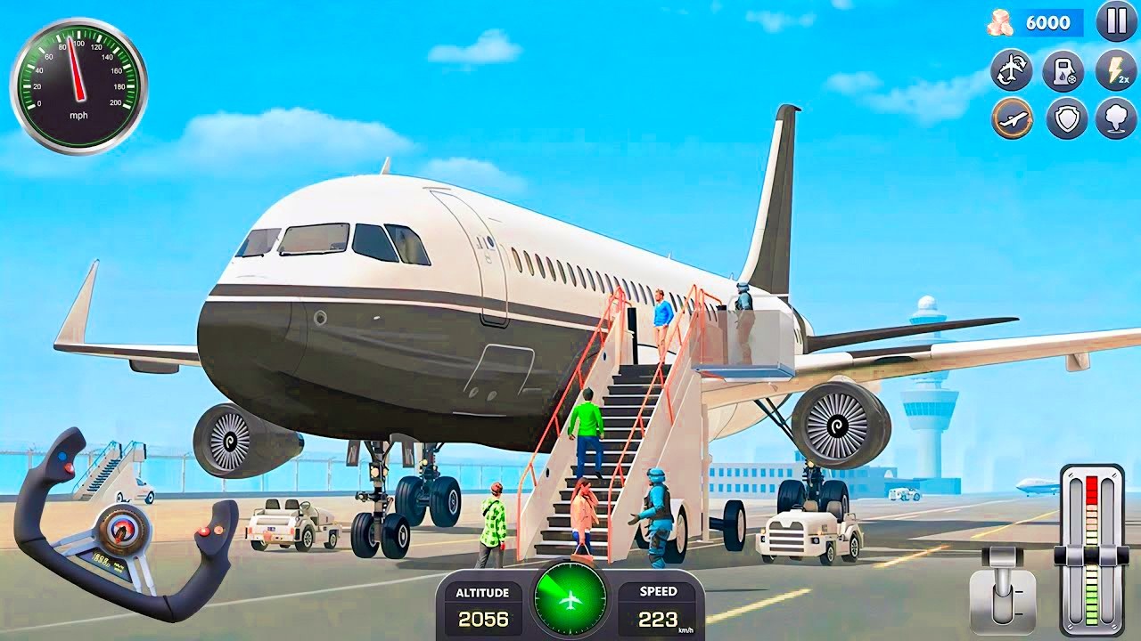 Sky Pilot 3D Airplane Game Gameplay | Real Flight Simulator Android | Full Mission Flying Game