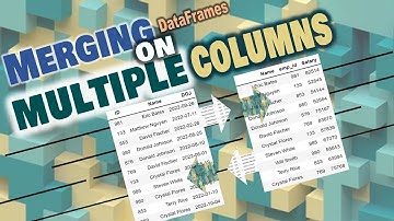Merging DataFrames on Multiple Columns | Merging on Common Key Columns Named Differently