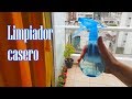 El mejor limpiador de vidrios casero fácil y rápido