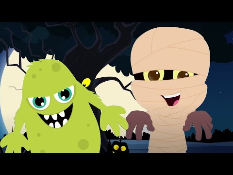 хэллоуин дерево | потешки | развивающий мультфильм | Umi Uzi Russia | песенки для детей