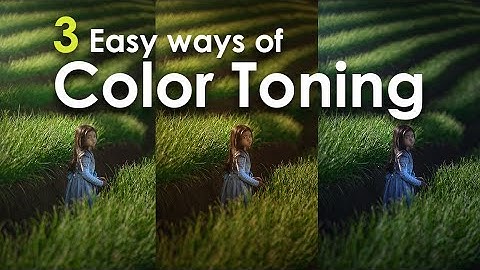 3 Simple and easy Color Tones
