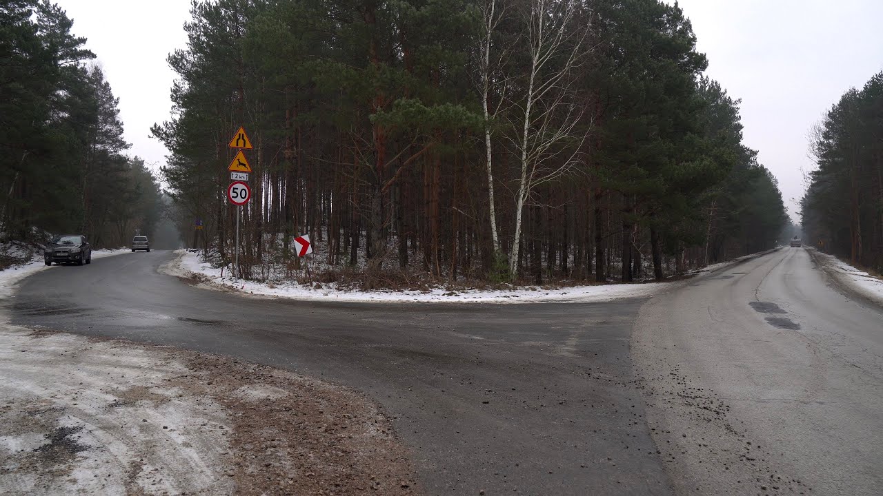 Odbiór wyremontowanej drogi Czarnca-Wyrąb