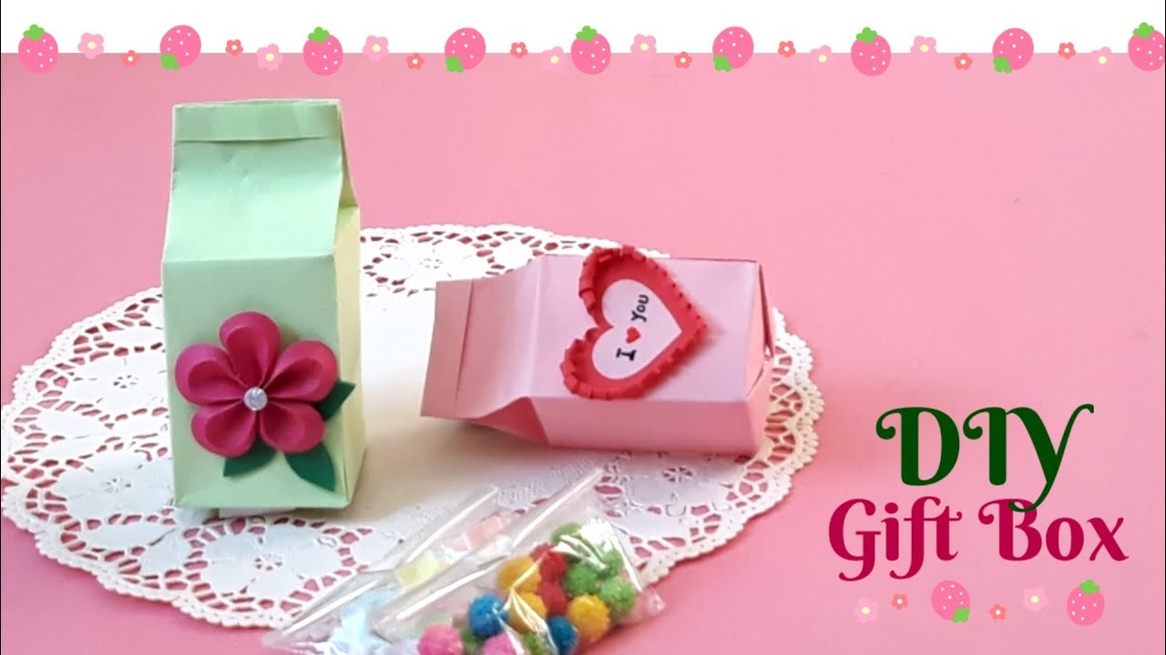 DIY Gift Box Ideas | How to Make gift Box ? - YouTube