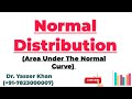 Normal Distribution - Area Under The Normal Curve