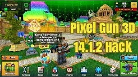 Pixel Gun 3D 14.12 HACK LVL 2 ALL WEAPONS (CREDITS TO TECHNO KV)