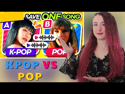 (KPOP vs POP) -23- Birini Seç Birini Bırak - SAVE ONE DROP ONE  | KPOP OYUNU | KPOP GAME