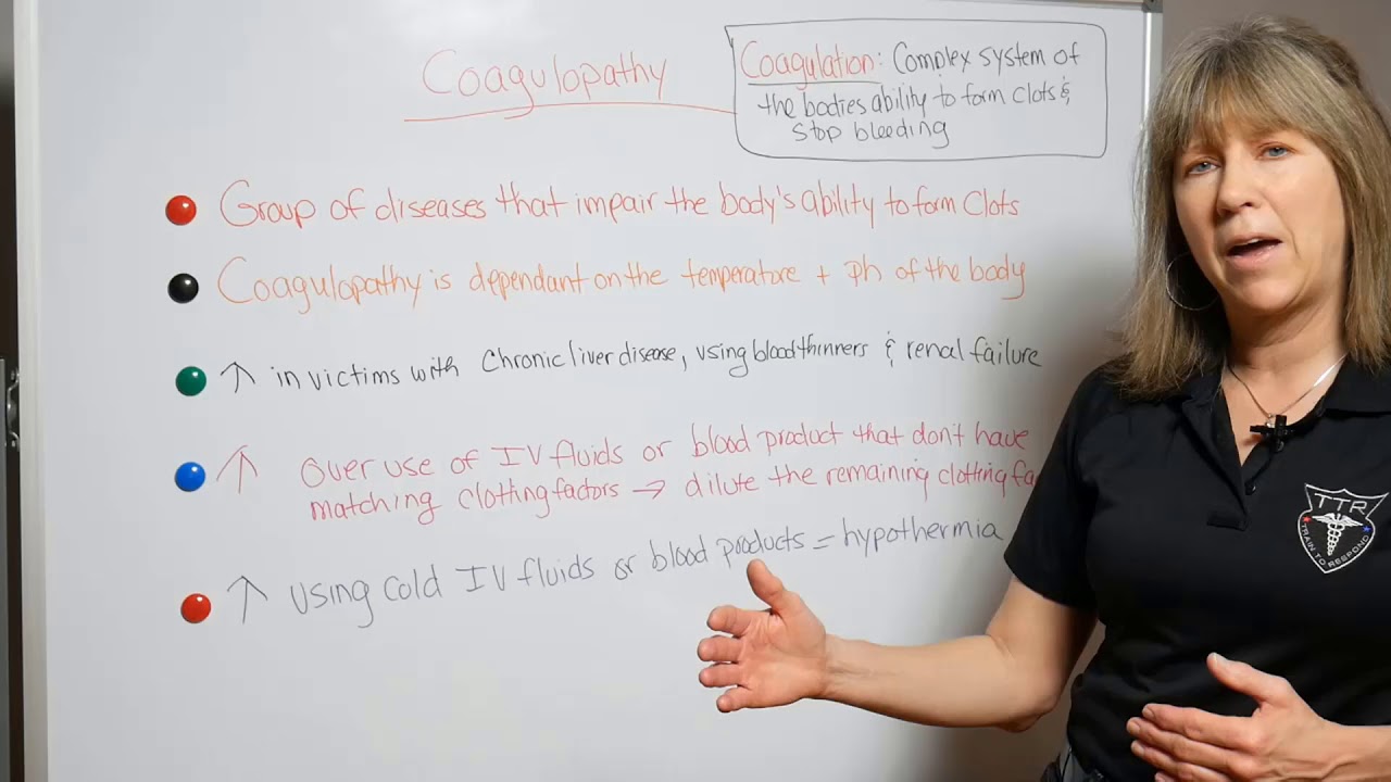 The Deadly Triad in Trauma Video 2 Coagulopathy