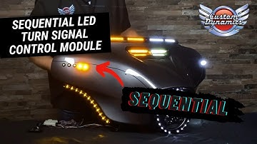 Sequential LED Turn Signal Control Module by Custom Dynamics®