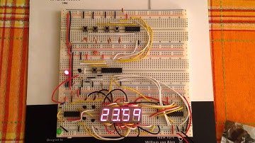 7 Segment Clock with Timer Interrupt Scanning