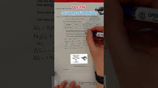 Day 146 - 365 days of chemistry - Gibbs Free Energy calculations
