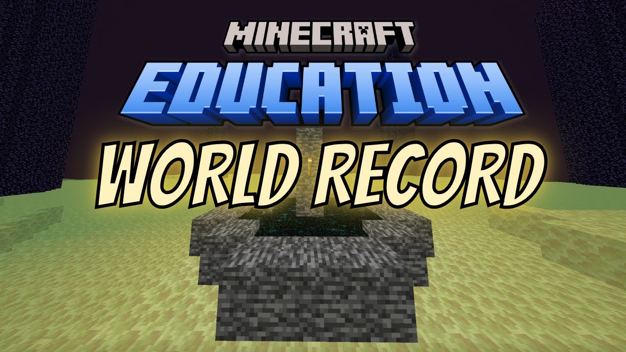 I Tried to Speedrun Minecraft Education Edition 