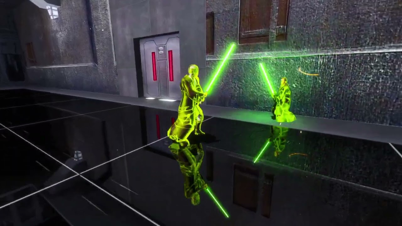 Jedi Academy Enhanced Cin Drallig vs Jedi Master Vrook