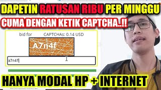 CARA MENGHASILKAN UANG DARI INTERNET HANYA DENGAN MENGETIK CAPTCHA. DAPAT UANG CUMA MODAL HP screenshot 3