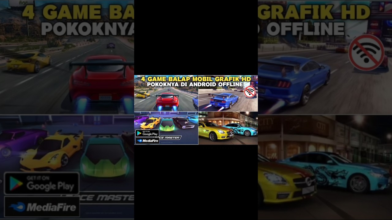 Top 4 Game Balap Mobil Grafik HD Di Android Offline Terbaru 2025