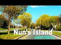 4K Video Afternoon Drive From Nuns Island To Boulevard Decarie 