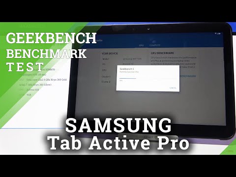 Geekbench 5 on SAMSUNG Galaxy Tab Active Pro – Benchmark Results