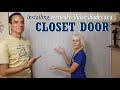 Installing Vertical Cellular Shades As A Closet Door