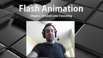 Flash Animation Tutorial - Shapes, Symbols and Tweening
