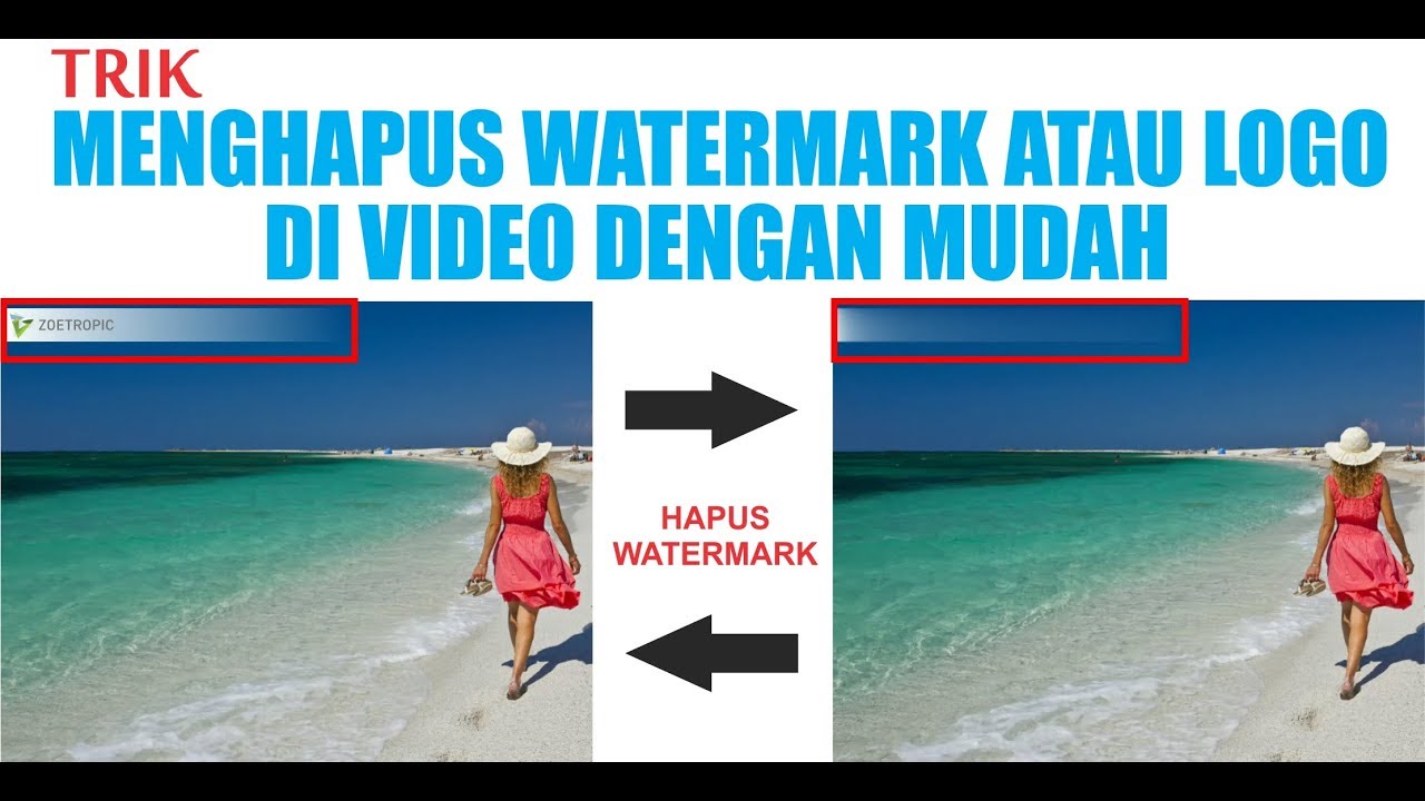 Cara Menghapus Watermark Dan Logo Di Video