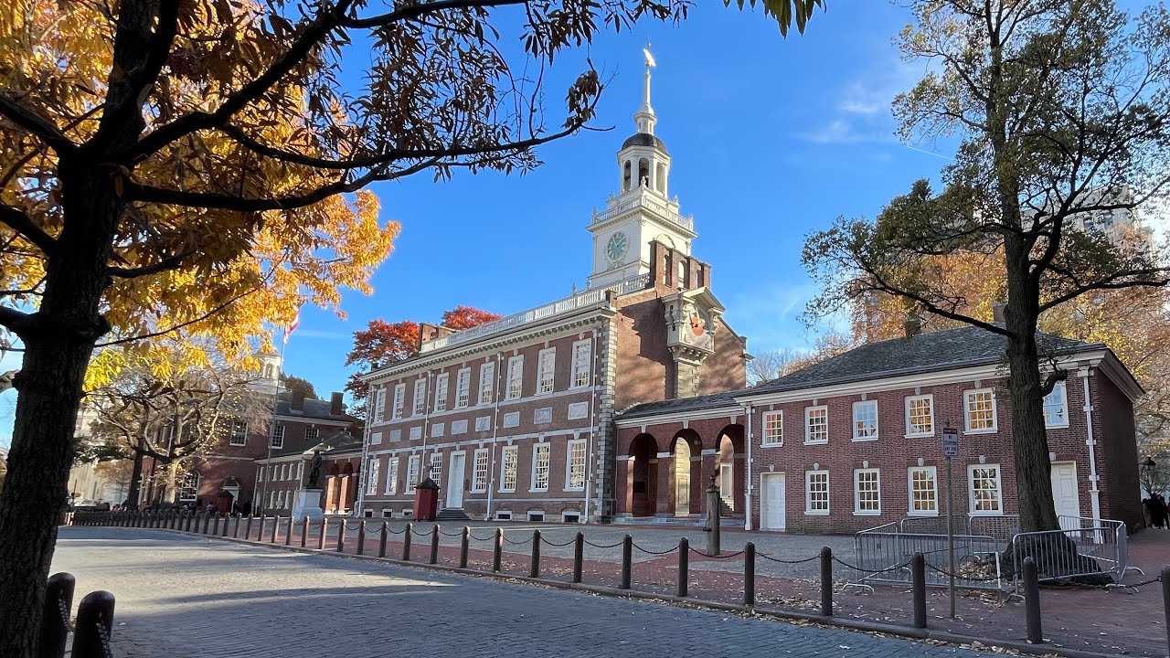Independence Hall, Philadelphia, Pennsylvania - US Constitution & Declaration of Independence